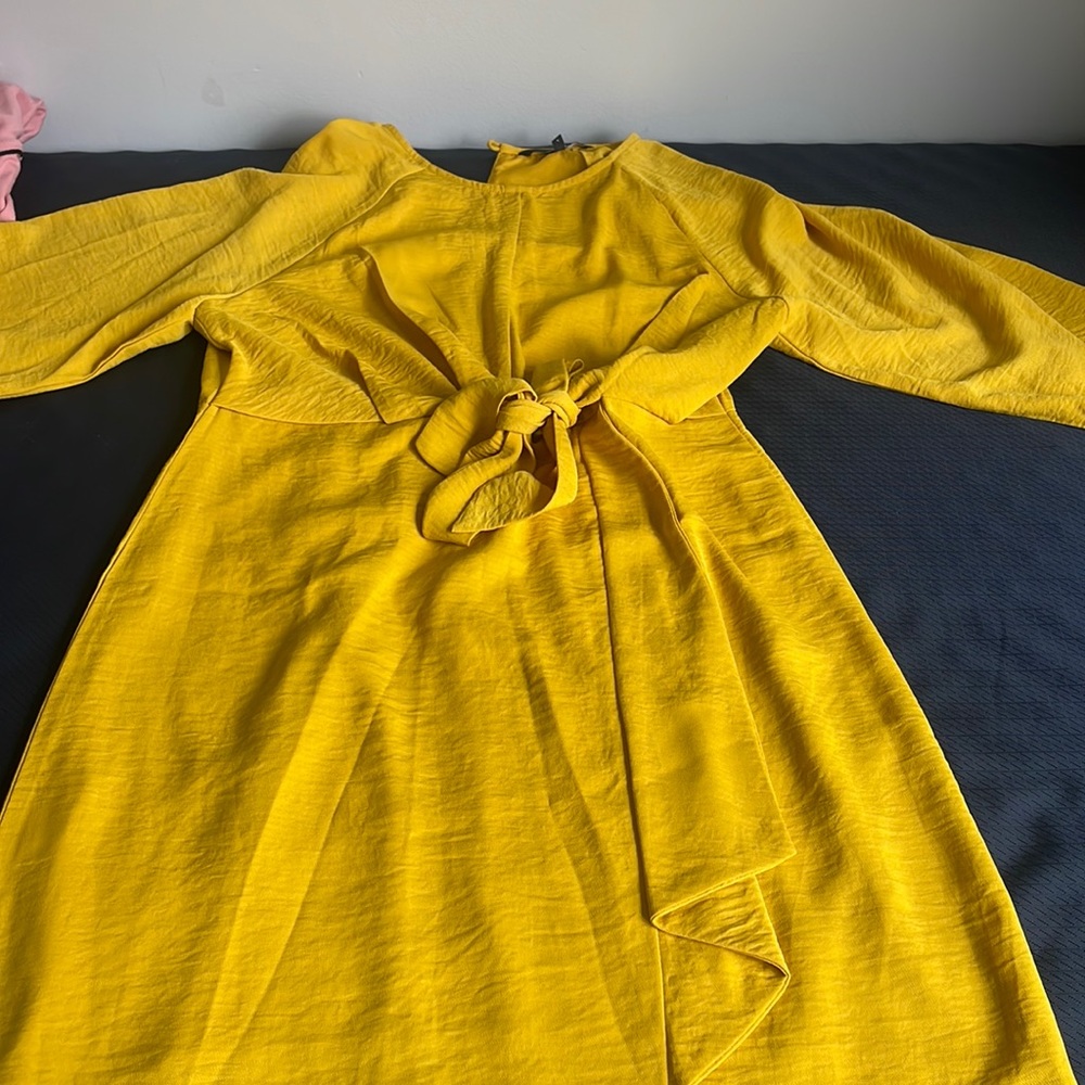 Vero moda yellow dress